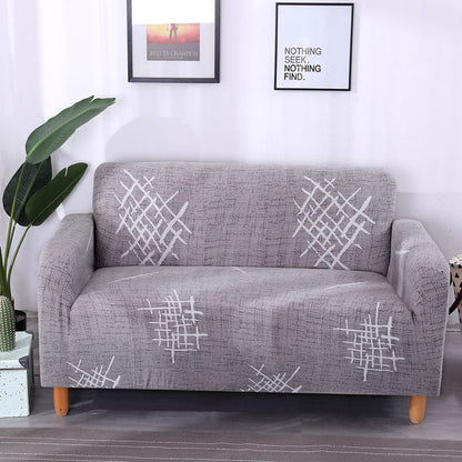 Stretch Plaid Sofa Slipcover