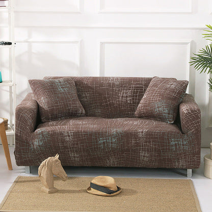 Stretch Plaid Sofa Slipcover